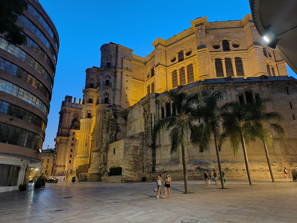 Málaga Cathedral - La Manquita with its unfinished tower
