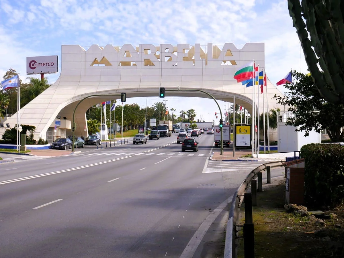 Premium MarbeTaxi waiting at the airport